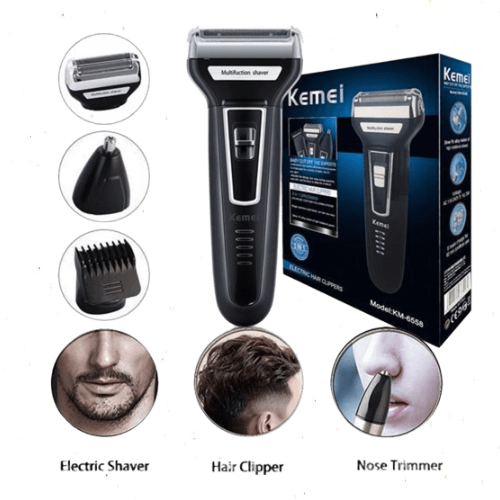 احصل الان ماكينة الحلاقة موتور نحاس kemei 3*1  km-6558 الاكثر طلبا – megonet