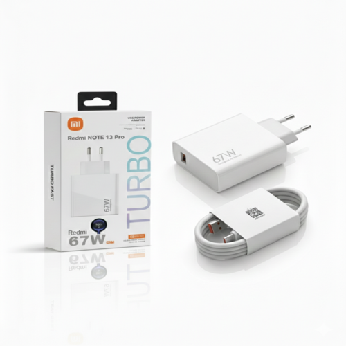 اقتني الآن شاحن Redmi Note 13 Pro Turbo 67W – الأكثر طلبًا